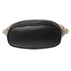 Givenchy Beige/Black Leather Medium Nightingale Satchel