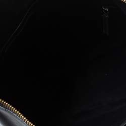Pre Owned Givenchy Black Leather Zipped Detail Tote