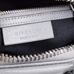 Givenchy Grey Leather Mini Antigona Satchel