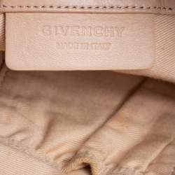Givenchy Metallic Gold Leather Mini Nightingale Bag