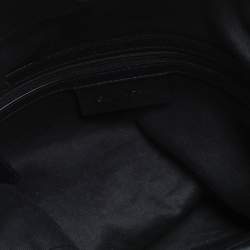 Pre Owned Givenchy Black/Grey Monogram Canvas and Leather Hobo