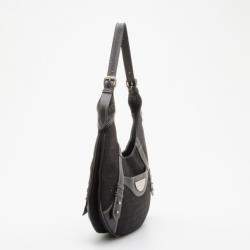 Pre Owned Givenchy Black Monogram Hobo