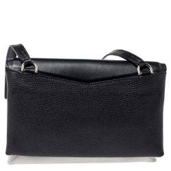 Pre Owned حقيبة كروس جيفنشي جلد أبيض و أسود