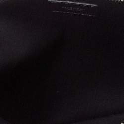 Pre Owned حقيبة كلتش جيفنشي جلد أسود مطبوع