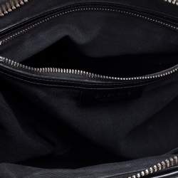 Pre Owned Givenchy Black Leather Medium Antigona Satchel
