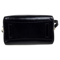 Pre Owned Givenchy Black Leather Medium Antigona Satchel