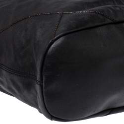 Pre Owned Givenchy Black Leather Medium Nightingale Satchel