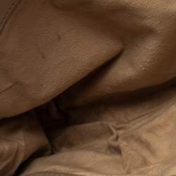 Pre Owned Givenchy Beige Croc Embossed Leather Flap Shoulder Bag