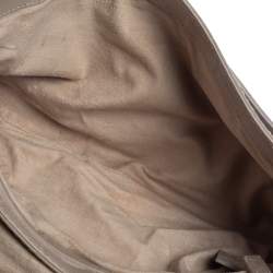 Pre Owned Givenchy Beige Croc Embossed Leather Flap Shoulder Bag