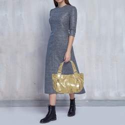 مملوكة مسبقًا Givenchy Beige Patent Leather Shoulder Bag