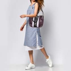 Pre Owned Givenchy Multicolor Leather Medium Lucrezia Tote