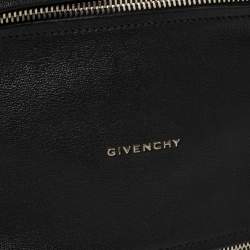 مملوكة مسبقًا Givenchy Black Leather Pandora Messenger Bag