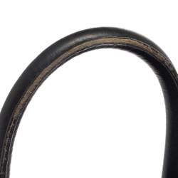 Pre Owned Givenchy Black Leather Medium Antigona Satchel