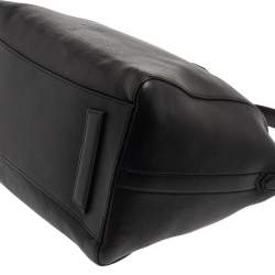 Pre Owned Givenchy Black Leather Medium Antigona Satchel