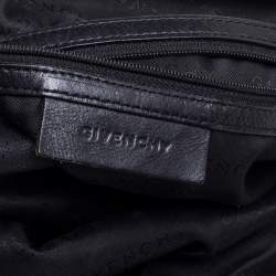 Givenchy Black Monogram Canvas And Leather Hobo