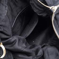 Givenchy Black Monogram Canvas And Leather Hobo