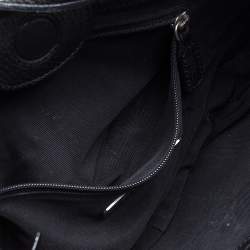 Pre Owned Givenchy Black Leather Hobo