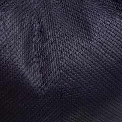 Pre Owned Givenchy Black Fabric Stitch Detail Hobo