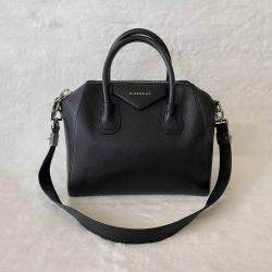 Givenchy Black Leather Antigona Small Bag