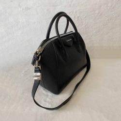 Givenchy Black Leather Antigona Small Bag