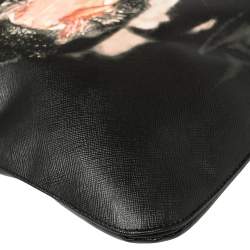 Pre Owned Givenchy Black Leather Rottweiler Chain Tote