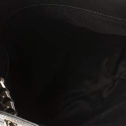 Pre Owned Givenchy Black Leather Rottweiler Chain Tote