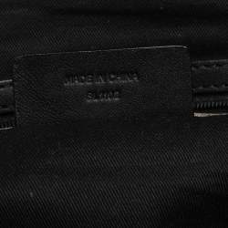 Pre Owned Givenchy Black Monogram Coated Canvas and Leather Shopper Tote