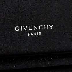 مملوكة مسبقًا Givenchy Black Leather Mini Horizon Crossbody Bag