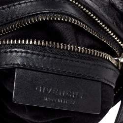 Pre Owned حقيبة كروس جيفنشي ميني باندورا جلد نقش تمساح أسود