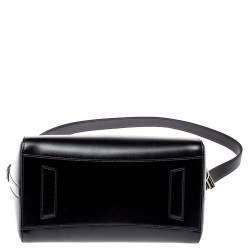 Pre Owned Givenchy Black Smooth Leather Small Antigona Satchel