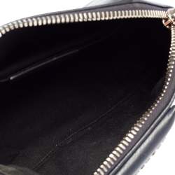 مملوكة مسبقًا Givenchy Navy Blue Leather Antigona Wristlet Clutch