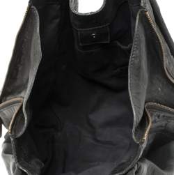 Pre Owned Givenchy Black Leather Elschia Billy Hobo