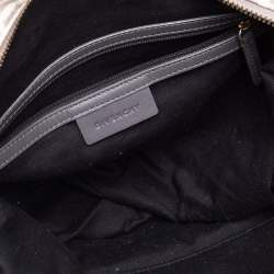 Givenchy Beige/Grey Monogram Canvas and Leather Satchel