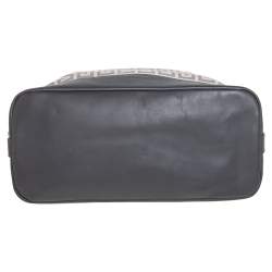 Givenchy Beige/Grey Monogram Canvas and Leather Satchel
