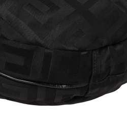 Pre Owned Givenchy Black Monogram Canvas and Leather Hobo