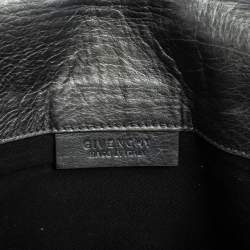 مملوكة مسبقًا حقيبة كلتش جيفنشي أنتيغونا أنفيلوب متوسطة جلد فضي ميتاليك