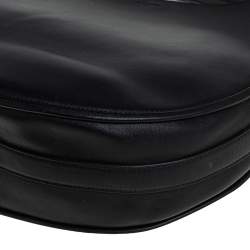 Pre Owned Givenchy Black Leather Medium Obsedia Hobo