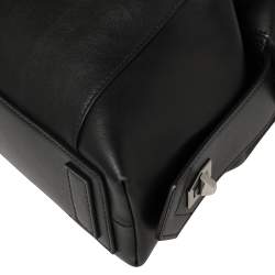 Pre Owned Givenchy Black Leather Small Antigona Satchel