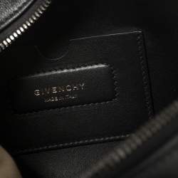 Pre Owned Givenchy Black Leather Small Antigona Satchel