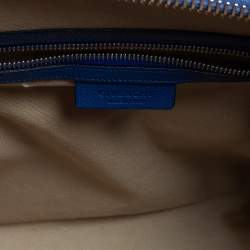 Pre Owned Givenchy Blue Leather Medium Antigona Satchel 