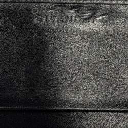 Givenchy Black/Grey Monogram Canvas and Leather Continental Wallet