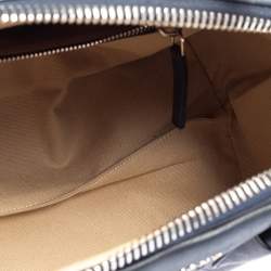 Pre Owned Givenchy Navy Blue Leather Small Antigona Satchel