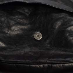 Pre Owned Givenchy Black Leather Baguette