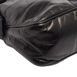 Pre Owned Givenchy Black Leather Baguette