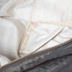 Pre Owned حقيبة ساتشيل جيفنشي عندليب جلد وقماش مونوغرام أخضر/ بني 