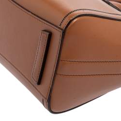 Pre Owned Givenchy Brown Leather Mini Antigona Satchel