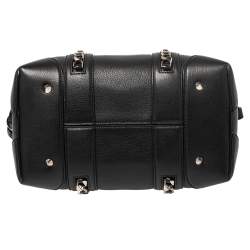 Givenchy Black Leather Mini Chain Animation Lucrezia Duffel Bag