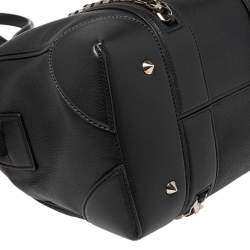 Givenchy Black Leather Mini Chain Animation Lucrezia Duffel Bag