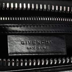Pre Owned Givenchy Black Leather Mini Antigona Satchel