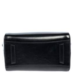 Pre Owned Givenchy Black Leather Mini Antigona Satchel
